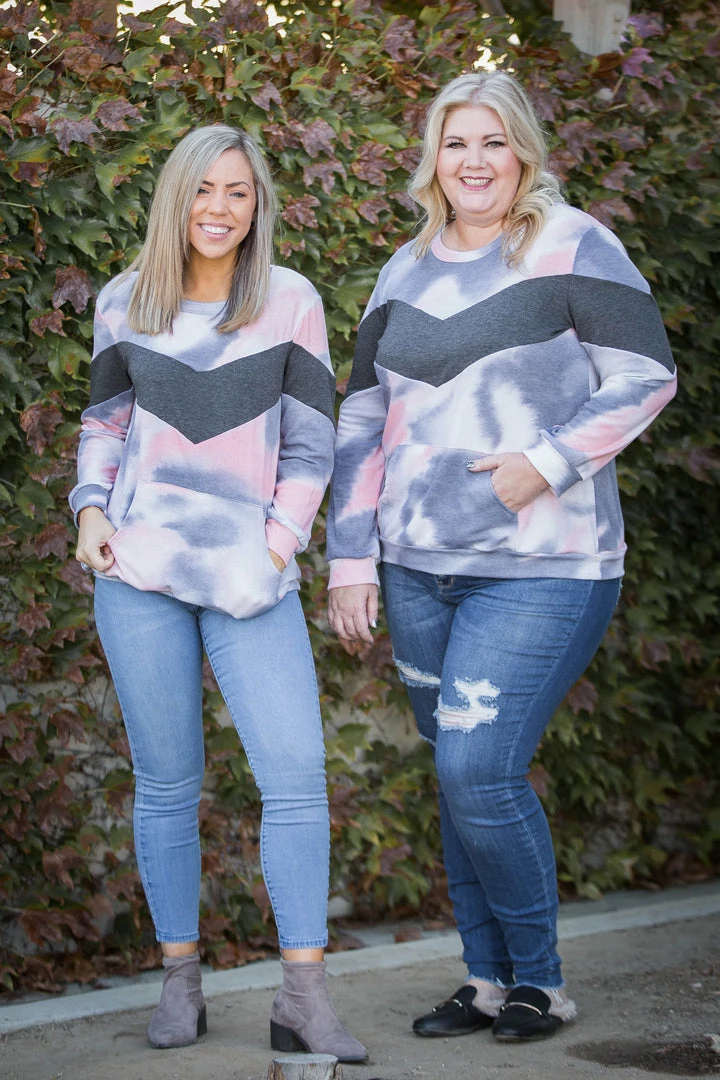 Boutique Simplified Smokey Rose Pullover 3 Boutique Simplified Smokey Rose Pullover