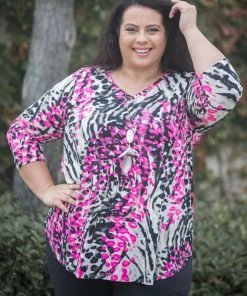 Boutique Simplified Beauty & Hustle 3/4 Sleeve Top 11 Boutique Simplified Beauty & Hustle 3/4 Sleeve Top