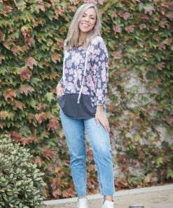 Boutique Simplified Showered In Blooms Hoodie 10 Boutique Simplified Showered In Blooms Hoodie