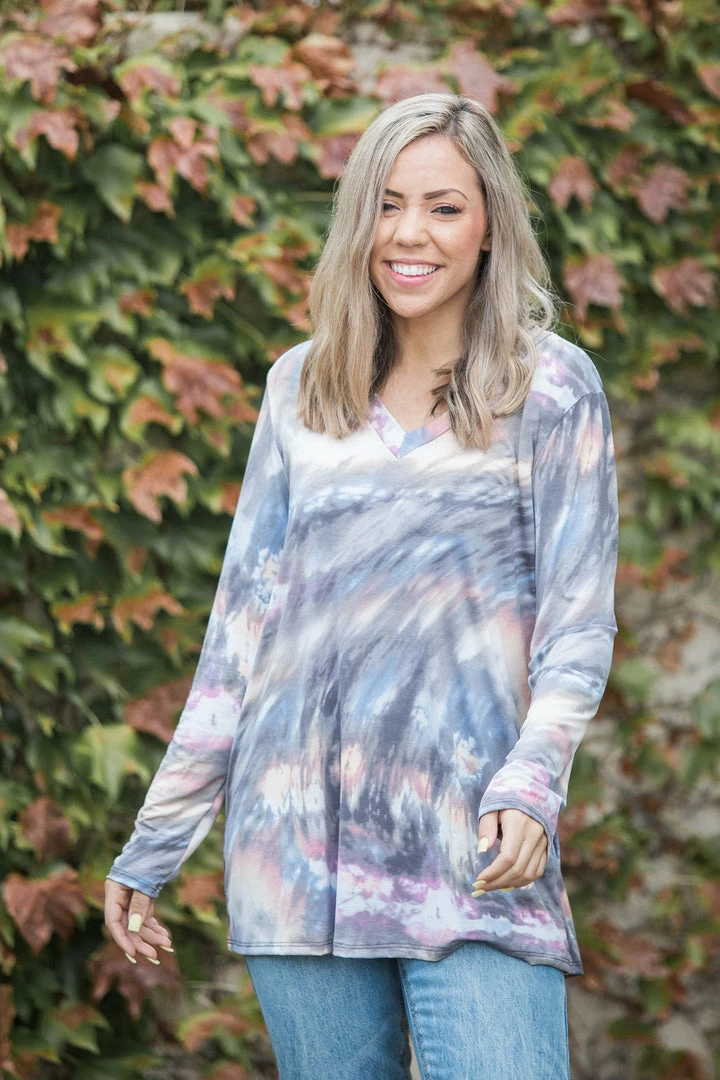 Boutique Simplified Sky Gazing Long Sleeve Top 3 Boutique Simplified Sky Gazing Long Sleeve Top