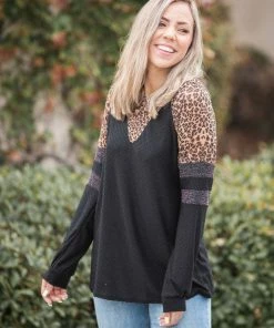 Boutique Simplified Daring & Darling Long Sleeve Top
