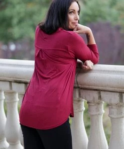 Boutique Simplified Back To Basics Burgundy Gabby