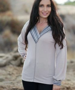 Boutique Simplified Wrapped In Love Pullover