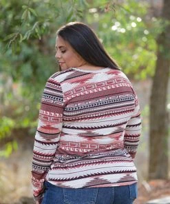 Boutique Simplified Any Direction Long Sleeve Top