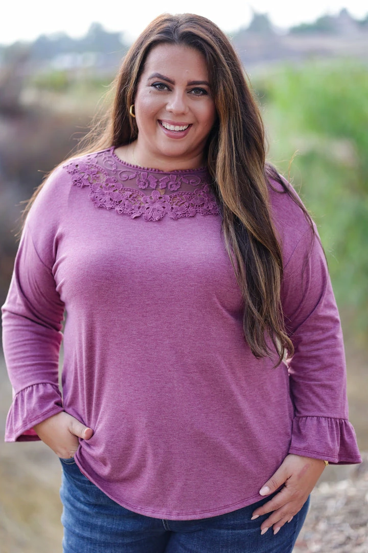 Boutique Simplified Violetta Bell Sleeve Top 4 Boutique Simplified Violetta Bell Sleeve Top