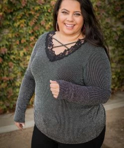 Boutique Simplified Sign Of Hope Long Sleeve Top