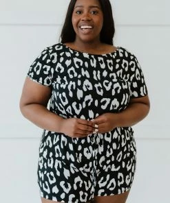 Trendsi Like An Animal Printed Romper (GHG-S, 2X) 16 Trendsi Like An Animal Printed Romper (GHG-S, 2X)