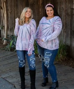 Boutique Simplified Rays Of Hope Long Sleeve Top