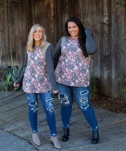 Boutique Simplified Ring Around The Roses Long Sleeve Top 15 Boutique Simplified Ring Around The Roses Long Sleeve Top