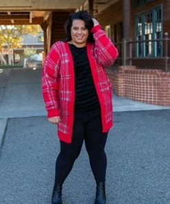 Boutique Simplified Mad About Plaid Sweater Cardigan 10 Boutique Simplified Mad About Plaid Sweater Cardigan