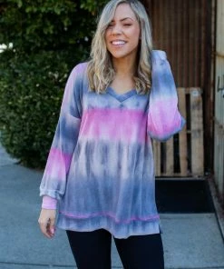 Boutique Simplified Easy Days Ahead Long Sleeve Top