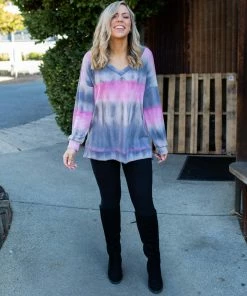 Boutique Simplified Easy Days Ahead Long Sleeve Top