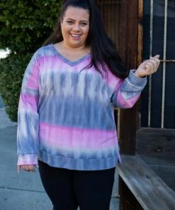 Boutique Simplified Easy Days Ahead Long Sleeve Top
