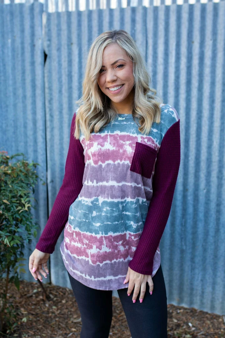 Boutique Simplified Part The Seas Waffle Knit Top 5 Boutique Simplified Part The Seas Waffle Knit Top