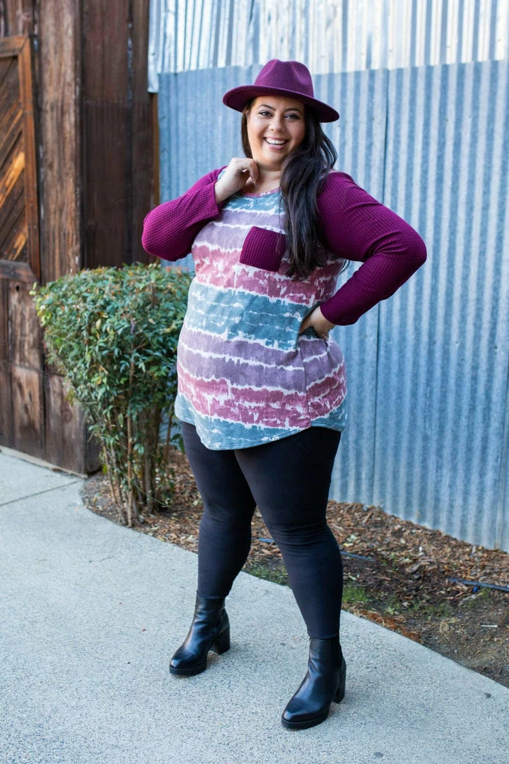 Boutique Simplified Part The Seas Waffle Knit Top 7 Boutique Simplified Part The Seas Waffle Knit Top