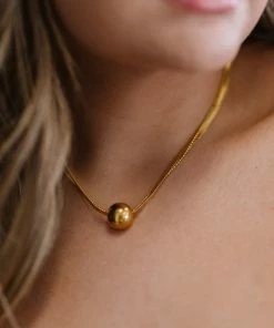 Trendsi Best Of The Best Gold-Plated Bead Layered Necklace