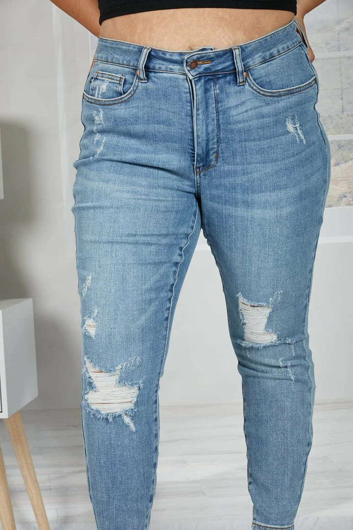 Trendsi Judy Blue Tamara Tummy Control Skinny Jeans Apparel 9 Trendsi Judy Blue Tamara Tummy Control Skinny Jeans Apparel