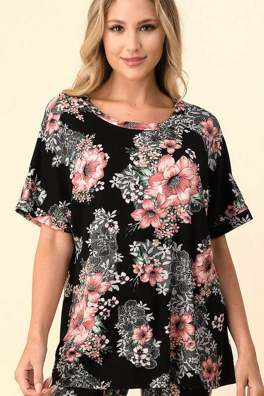 Boutique Simplified Floral Infusion Lounge Set 7 Boutique Simplified Floral Infusion Lounge Set