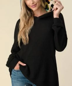 Boutique Simplified Always A Mystery Hoodie