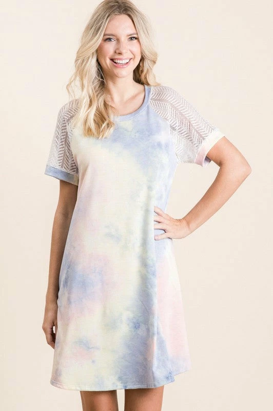 Boutique Simplified Unicorn Tie Dye Raglan Dress 12 Boutique Simplified Unicorn Tie Dye Raglan Dress