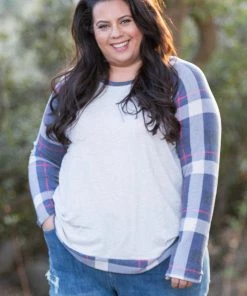 Boutique Simplified Tell Your Story Long Sleeve Top