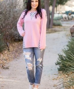 Boutique Simplified Feeling Frisky Long Sleeve Top