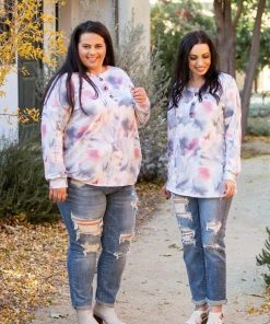 Boutique Simplified Angelic Vibes Long Sleeve Top