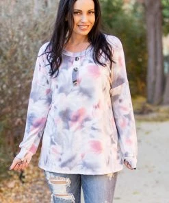Boutique Simplified Angelic Vibes Long Sleeve Top