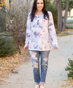 Boutique Simplified Angelic Vibes Long Sleeve Top