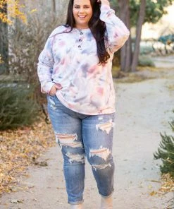 Boutique Simplified Angelic Vibes Long Sleeve Top