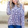 Boutique Simplified Roaring Around Cold Shoulder Pullover