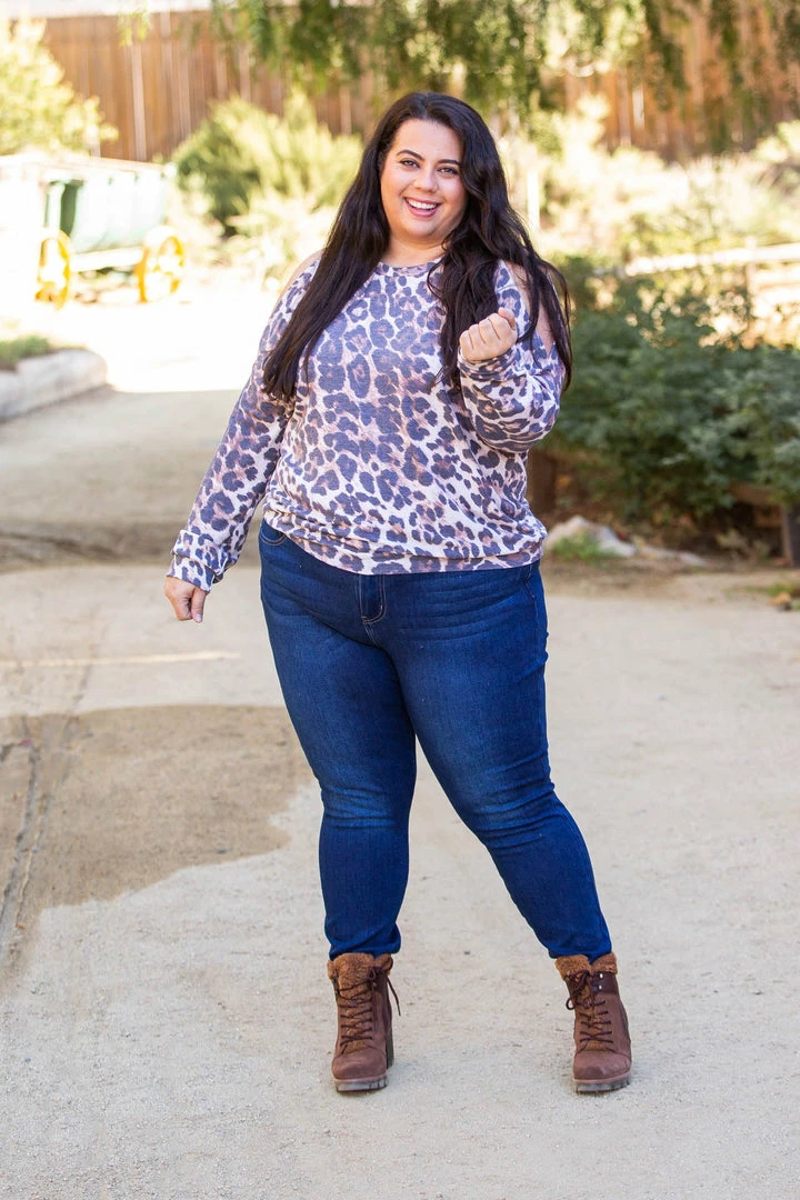 Boutique Simplified Roaring Around Cold Shoulder Pullover 4 Boutique Simplified Roaring Around Cold Shoulder Pullover