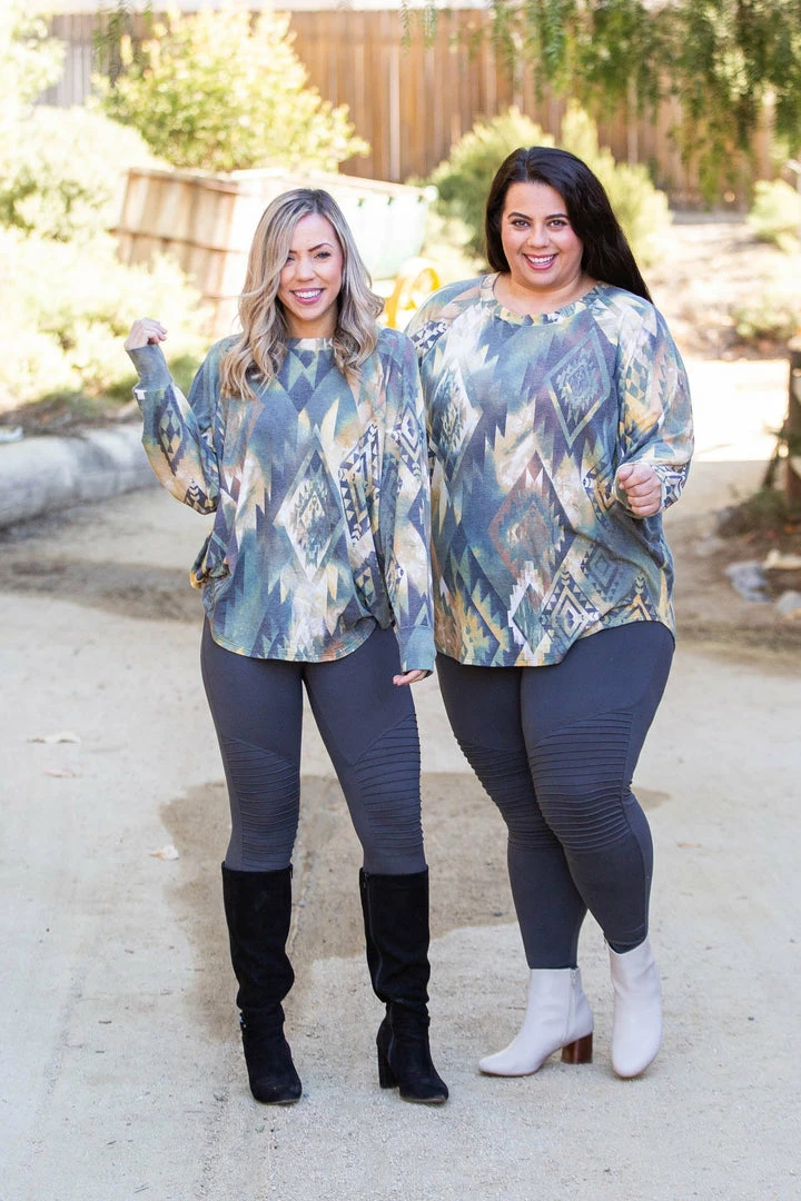 Boutique Simplified Savannah Charm Long Sleeve Top 8 Boutique Simplified Savannah Charm Long Sleeve Top