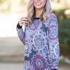 Boutique Simplified Mandala Charm Weekender