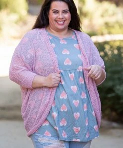Boutique Simplified Making Me Blush Popcorn Knit Cardigan 11 Boutique Simplified Making Me Blush Popcorn Knit Cardigan