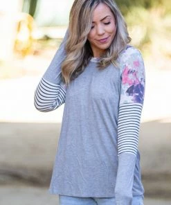 Boutique Simplified Desi Raglan Top 3X