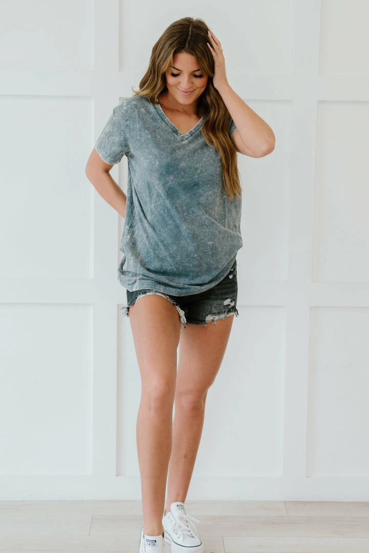 Trendsi Summer Special Acid Wash Tee Shirt 7 Trendsi Summer Special Acid Wash Tee Shirt