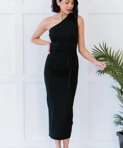 Trendsi Apparel License To Dare One-Shoulder Dress