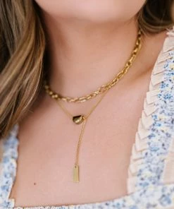 Trendsi Taking Risks Geometric Pendant Layered Necklace Apparel 7 Trendsi Taking Risks Geometric Pendant Layered Necklace Apparel