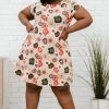 Trendsi Flower Market Floral Dress With Pockets (GHG-S) GHG- Shop Singles