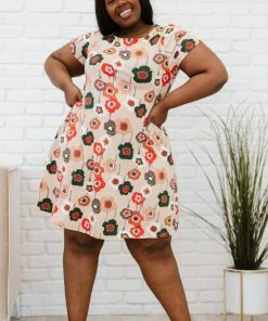 Trendsi Flower Market Floral Dress With Pockets (GHG-S) GHG- Shop Singles