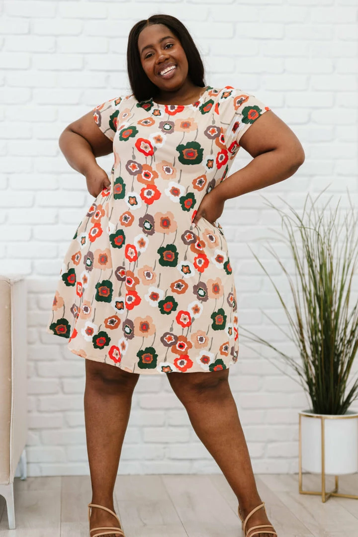 Trendsi Flower Market Floral Dress With Pockets (GHG-S) GHG- Shop Singles 1 Trendsi Flower Market Floral Dress With Pockets (GHG-S) GHG- Shop Singles