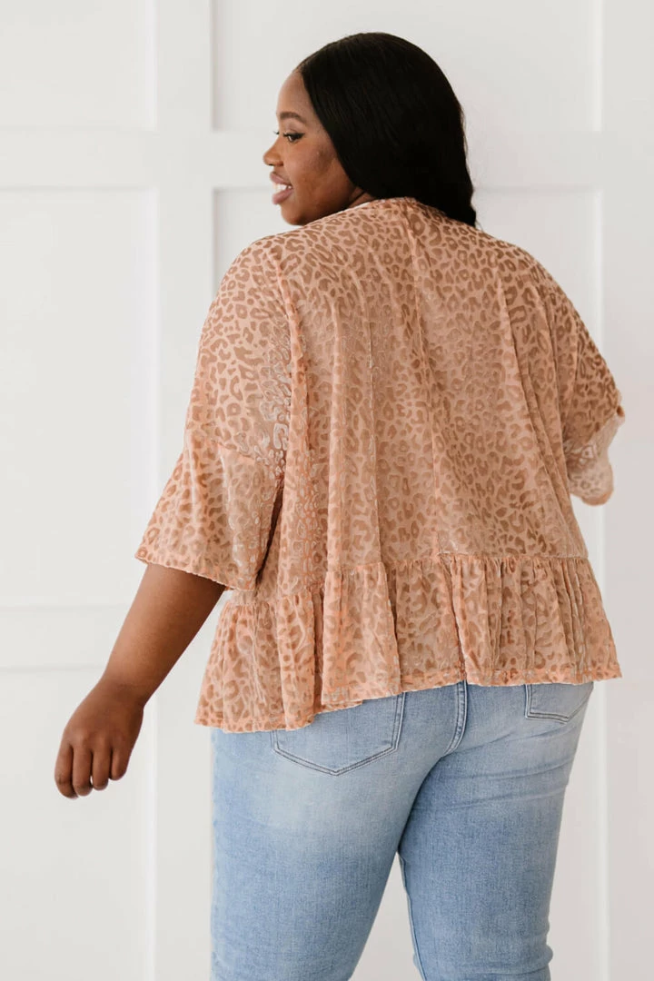 Trendsi Apparel Cheers To You Leopard Burnout Top 6 Trendsi Apparel Cheers To You Leopard Burnout Top