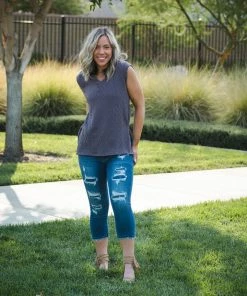 Boutique Simplified Hot Cocoa Sweater Tank