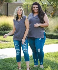 Boutique Simplified Hot Cocoa Sweater Tank