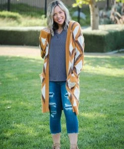 Boutique Simplified Santa Fe Sweater Cardigan