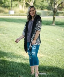 Boutique Simplified Draped With Fashion Cardigan