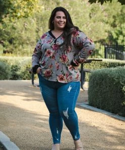 Boutique Simplified Heavenly Blooms Pullover 8 Boutique Simplified Heavenly Blooms Pullover