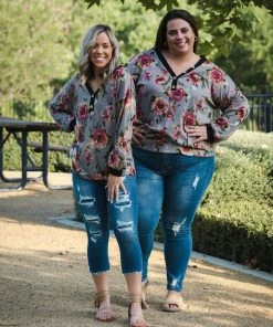 Boutique Simplified Heavenly Blooms Pullover 11 Boutique Simplified Heavenly Blooms Pullover