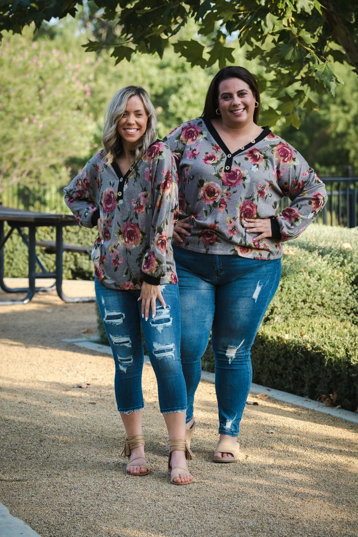 Boutique Simplified Heavenly Blooms Pullover 6 Boutique Simplified Heavenly Blooms Pullover